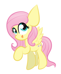 Size: 683x825 | Tagged: safe, artist:sugarcloud12, fluttershy, pony, g4, chibi, female, simple background, solo, transparent background
