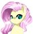 Size: 1370x1402 | Tagged: safe, artist:marilocoloco, fluttershy, pegasus, pony, g4, bust, female, looking at you, mare, simple background, solo, white background