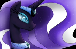 Size: 2416x1564 | Tagged: safe, artist:wolftendragon, nightmare rarity, pony, unicorn, g4, female, mare, solo