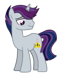 Size: 1488x1844 | Tagged: safe, artist:spectrumnightyt, oc, oc only, oc:ares, pony, unicorn, male, show accurate, simple background, solo, stallion, transparent background