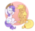 Size: 1658x1460 | Tagged: safe, artist:lemon-deadly, applejack, rarity, earth pony, pony, unicorn, g4, accessory swap, applejack's hat, cowboy hat, cute, eyes closed, female, hat, lesbian, mare, ship:rarijack, shipping, simple background, transparent background