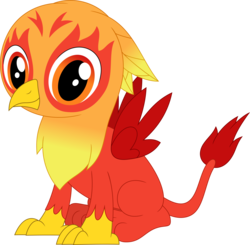 Size: 3551x3473 | Tagged: safe, artist:porygon2z, oc, oc only, oc:heatwave, griffon, chickub, high res, male, simple background, solo, transparent background