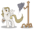 Size: 576x486 | Tagged: safe, artist:iomma, oc, oc only, oc:antiquity, pegasus, pony, female, hat, simple background, solo, transparent background