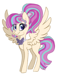 Size: 944x1230 | Tagged: safe, artist:spectrumnightyt, oc, oc only, oc:florina kind, pegasus, pony, base used, female, magical lesbian spawn, mare, offspring, parent:fluttershy, parent:sour sweet, parents:sourshy, simple background, solo, transparent background