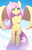 Size: 1223x1920 | Tagged: safe, artist:dshou, fluttershy, pegasus, pony, g4, cute, female, floating, looking at you, mare, shyabetes, solo, spread wings, wings