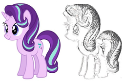 Size: 602x402 | Tagged: safe, artist:zo, starlight glimmer, pony, g4, female, solo