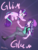 Size: 3600x4800 | Tagged: safe, artist:katakiuchi4u, starlight glimmer, human, pony, unicorn, galacon, galacon 2018, equestria girls, g4, 2018, beanie, clothes, cute, duo, female, glim glam, glimmerbetes, hat, human ponidox, looking at each other, mare, open mouth, pants, print, ripped pants, self paradox, self ponidox, shirt, smiling, solo, text