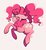 Size: 3177x3461 | Tagged: safe, artist:clockworkquartet, pinkie pie, earth pony, pony, g4, female, high res, looking at you, mare, one eye closed, simple background, smiling, solo, tan background