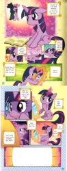 Size: 864x2200 | Tagged: safe, twilight sparkle, g4, comic, exploitable, mirror