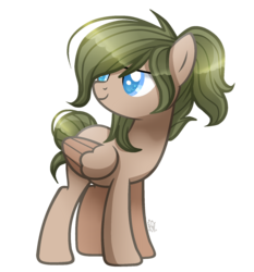 Size: 1524x1632 | Tagged: safe, artist:sugaryicecreammlp, oc, oc only, oc:chris, pegasus, pony, colored pupils, female, mare, simple background, solo, transparent background