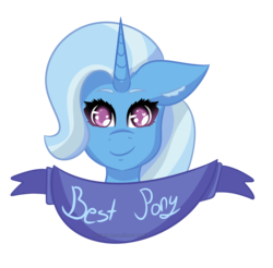 Size: 1451x1426 | Tagged: safe, artist:mocaangel, trixie, pony, unicorn, g4, best pony, female, looking at you, mare, simple background, solo, transparent background, trixie is best pony