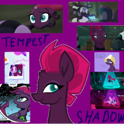 Size: 1000x1000 | Tagged: safe, fizzlepop berrytwist, storm king, tempest shadow, twilight sparkle, alicorn, pony, g4, my little pony: the movie, cute, female, twilight sparkle (alicorn)