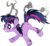 Size: 1024x934 | Tagged: safe, artist:tourniquetmuffin, twilight sparkle, pony, unicorn, feeling pinkie keen, g4, my little pony: friendship is magic, female, mare, messy mane, scorched, simple background, smoke, transparent background, unicorn twilight, vector