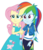 Size: 607x707 | Tagged: safe, edit, edited screencap, editor:php77, screencap, fluttershy, rainbow dash, equestria girls, equestria girls specials, g4, my little pony equestria girls: better together, my little pony equestria girls: rollercoaster of friendship, background removed, female, geode of fauna, geode of super speed, magical geodes, shipping fuel, simple background, transparent background