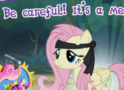 Size: 302x220 | Tagged: safe, gameloft, mean fluttershy, pegasus, pony, g4, the mean 6, clone, cropped, meme, wow! glimmer