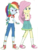 Size: 201x265 | Tagged: safe, artist:php77, edit, edited screencap, editor:php77, screencap, fluttershy, rainbow dash, equestria girls, g4, my little pony equestria girls: legend of everfree, background removed, bad edit, converse, shoes, simple background, sneakers, transparent background