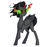 Size: 540x512 | Tagged: safe, artist:crysome-somecry, oc, oc only, oc:somecry, alicorn, pony, colt, corrupted, horn, male, red eyes, simple background, solo, sombra horn, stallion, white background