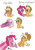 Size: 702x1004 | Tagged: safe, artist:bingodingo, applejack, pinkie pie, earth pony, pony, applebuck season, g4, comic, dialogue, duo, duo female, female, mare, sequence, signature, simple background, white background