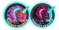 Size: 1448x744 | Tagged: safe, artist:dsana, tempest shadow, pony, unicorn, g4, my little pony: the movie, eye scar, female, mare, scar, simple background, solo, transparent background