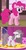 Size: 449x857 | Tagged: safe, screencap, pinkie pie, g4, yakity-sax, depressed, emotionless, messy mane, smiling