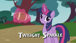 Size: 1920x1080 | Tagged: safe, screencap, twilight sparkle, alicorn, pony, g4, american football, foal house, full house, parody, sports, twilight sparkle (alicorn), youtube link