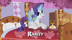 Size: 1920x1080 | Tagged: safe, screencap, rarity, g4, bed, carousel boutique, foal house, full house, parody, phone, youtube link