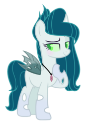 Size: 1696x2456 | Tagged: safe, artist:crystalhearts123yt, oc, oc only, oc:catharsis heart, oc:crystal hearts, changeling, base used, changelingified, female, offspring, parent:princess cadance, parent:shining armor, parents:shiningcadance, simple background, solo, species swap, transparent background