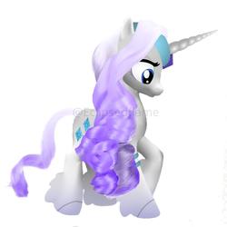 Size: 1080x1080 | Tagged: safe, artist:eclipsedflame, rarity, pony, unicorn, g4, female, g5 concept leak style, g5 concept leaks, irl, photo, photoshop, rarity (g5 concept leak), toy