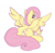 Size: 3986x3870 | Tagged: safe, artist:merry-carousel, fluttershy, pegasus, pony, g4, female, high res, mare, simple background, solo, transparent background