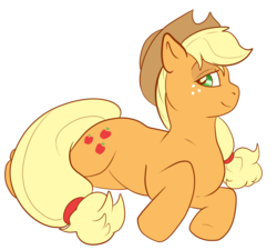 Size: 5000x4509 | Tagged: safe, artist:merry-carousel, applejack, earth pony, pony, g4, absurd resolution, female, mare, simple background, solo, transparent background