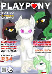 Size: 3508x4962 | Tagged: safe, artist:silviawing, oc, oc only, oc:albi light wing, oc:kika, bat pony, changeling, albino, albino changeling, bat pony oc, collar, couch, female, green changeling, green hair, group, horn, light skin, male, mare, nightpony, pillow, purple eyes, stallion, translated in the comments, white hair