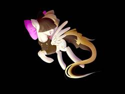 Size: 1199x897 | Tagged: safe, artist:t0zona, songbird serenade, pegasus, pony, g4, my little pony: the movie, black background, female, mare, simple background
