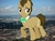 Size: 1024x768 | Tagged: safe, artist:jerryakira79, doctor whooves, time turner, earth pony, pony, g4, giant doctor whooves, giant pony, highrise ponies, irl, macro, male, photo, ponies in real life