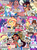 Size: 1550x2067 | Tagged: safe, artist:yogurthfrost, applejack, pinkie pie, rainbow dash, sci-twi, sunset shimmer, twilight sparkle, bird, bluebird, demon, gem (race), human, hybrid, triclops, equestria girls, g4, my little pony equestria girls: better together, buck dewey, connie maheswaran, crossover, diplight, dipper pines, eye clipping through hair, female, gem, glossaryck, gravity falls, greg (over the garden wall), harold smiley, jenny pizza, lesbian, mabel pines, male, marco diaz, onion (steven universe), out of character, over the garden wall, ship:sci-twishimmer, ship:sunsetsparkle, shipping, soos, sour cream (steven universe), star butterfly, star vs the forces of evil, steven quartz universe, steven universe, the cool kids, three eyes, tom lucitor, wirt