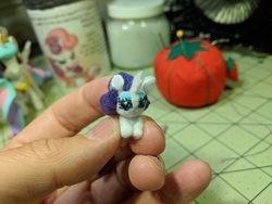 Size: 4048x3036 | Tagged: safe, artist:tinyequine, rarity, g4, irl, photo, plushie, sarubobo