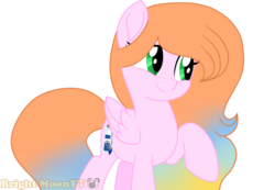 Size: 1024x707 | Tagged: safe, artist:sleppchocolatemlp, oc, oc only, oc:marie wishes, pegasus, pony, base used, female, mare, simple background, solo, transparent background