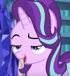 Size: 341x369 | Tagged: safe, screencap, starlight glimmer, pony, unicorn, equestria girls, equestria girls specials, g4, my little pony equestria girls: mirror magic, cropped, female, glimmerposting, meme, out of context, solo