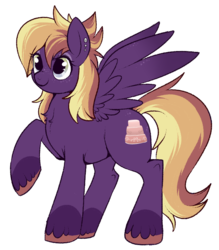 Size: 750x858 | Tagged: safe, artist:lulubell, oc, oc only, oc:fondant vows, pegasus, pony, adoptable, female, mare, simple background, solo, transparent background