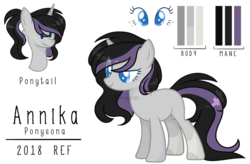 Size: 1024x670 | Tagged: safe, artist:sapiira, oc, oc only, oc:annika, pony, unicorn, female, mare, reference sheet, simple background, solo, transparent background