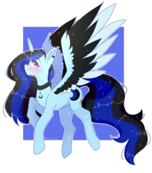 Size: 2611x2976 | Tagged: safe, artist:erinartista, oc, oc only, oc:moonlight shadow, alicorn, pony, female, high res, mare, simple background, solo, transparent background