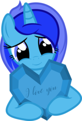 Size: 4000x5886 | Tagged: safe, artist:fuzzybrushy, oc, oc only, oc:spacelight, pony, unicorn, female, heart, mare, simple background, solo, transparent background, vector