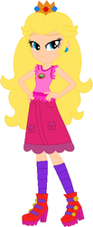 Size: 236x575 | Tagged: safe, artist:selenaede, artist:user15432, human, equestria girls, g4, my little pony equestria girls: legend of everfree, barely eqg related, base used, boots, camp everfree logo, camp everfree outfits, camper, clothes, clothes swap, crossover, crown, ear piercing, earring, equestria girls style, equestria girls-ified, hand on hip, hasbro, hasbro studios, high heel boots, jewelry, nintendo, piercing, princess peach, regalia, shoes, skirt, socks, solo, super mario bros., super smash bros., tank top