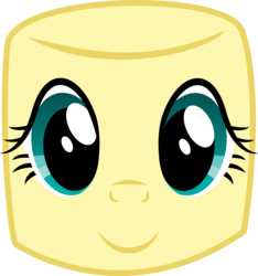 Size: 3895x4168 | Tagged: safe, artist:mega-poneo, fluttershy, g4, fluttershy is a marshmallow, food, food transformation, inanimate tf, marshmallow, simple background, solo, transformation, transparent background, vector
