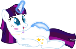 Size: 10030x6400 | Tagged: safe, artist:parclytaxel, oc, oc only, oc:twily star, alicorn, pony, .svg available, absurd resolution, alicorn oc, belly, bellyrubs, blushing, cute, female, happy, jewelry, magic, mare, necklace, ocbetes, on back, pregnant, simple background, smiling, solo, transparent background, vector