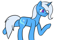 Size: 1200x800 | Tagged: safe, artist:icicle-niceicle-1517, artist:kittynightsky, color edit, derpibooru exclusive, edit, trixie, pony, unicorn, g4, collaboration, colored, female, mare, simple background, solo, transparent background