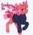 Size: 1868x1976 | Tagged: safe, artist:frozensoulpony, oc, oc only, oc:cranberry pie, pony, unicorn, clothes, female, filly, offspring, parent:party favor, parent:pinkie pie, parents:partypie, solo, sweater, traditional art