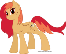 Size: 3235x2685 | Tagged: safe, artist:neronemesis1, oc, oc only, oc:nyu, earth pony, pony, female, high res, mare, simple background, solo, transparent background, vector