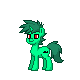 Size: 80x80 | Tagged: safe, artist:creepa-bot inc., oc, oc only, oc:bytes, pony, unicorn, pony town, male, messy hair, messy mane, pixelated, simple background, solo, stallion, transparent background