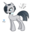 Size: 1857x1793 | Tagged: safe, artist:darbypop1, oc, oc only, oc:stanley steel, pony, unicorn, bowtie, male, simple background, solo, stallion, transparent background