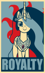 Size: 4407x7033 | Tagged: safe, artist:stay gold, princess celestia, alicorn, pony, g4, absurd resolution, alone, crown, cutie mark, female, happy, hope poster, jewelry, lines, necklace, poster, regalia, royalty, solo, text